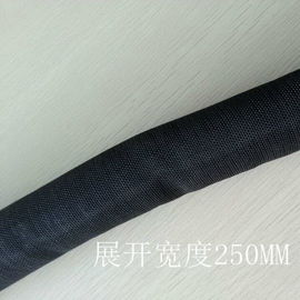 Flexibele zelf verpakkende gevlechte sleeving Gespleten Semi-Rigid Kabel Sleeving