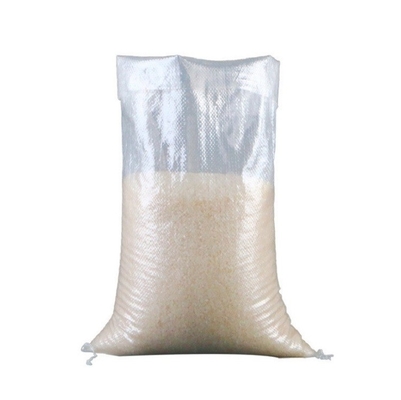 De transparante Druk pp van Polypropyleenmesh netting bags woven logo voor het Bewijs van het Rijstwater